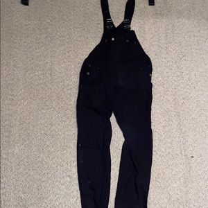 Black MNML Overalls size 34
